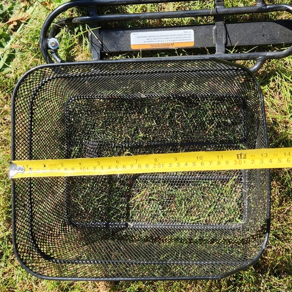 Universal Wire Basket Attachment For Skooter Bike Bicycle - Picture 5 of 5